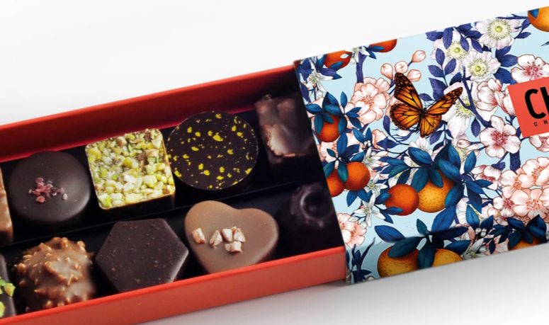 Box & coffret cadeau chocolat original pour Noel