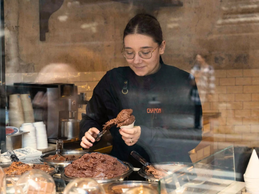 Le bar à mousse au chocolat